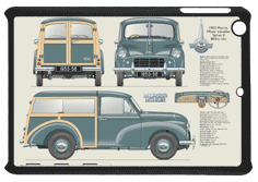 Morris Minor Traveller Series II 1953-56 Small Tablet Covers